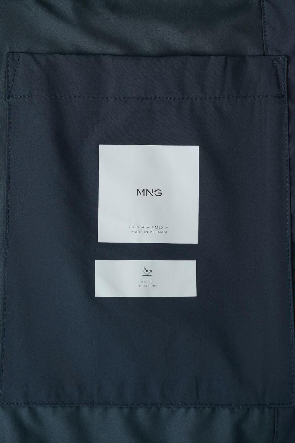 Мужской Mango Man Бомбер EROS однотонный (цвет ), артикул 27015935 | Фото 6