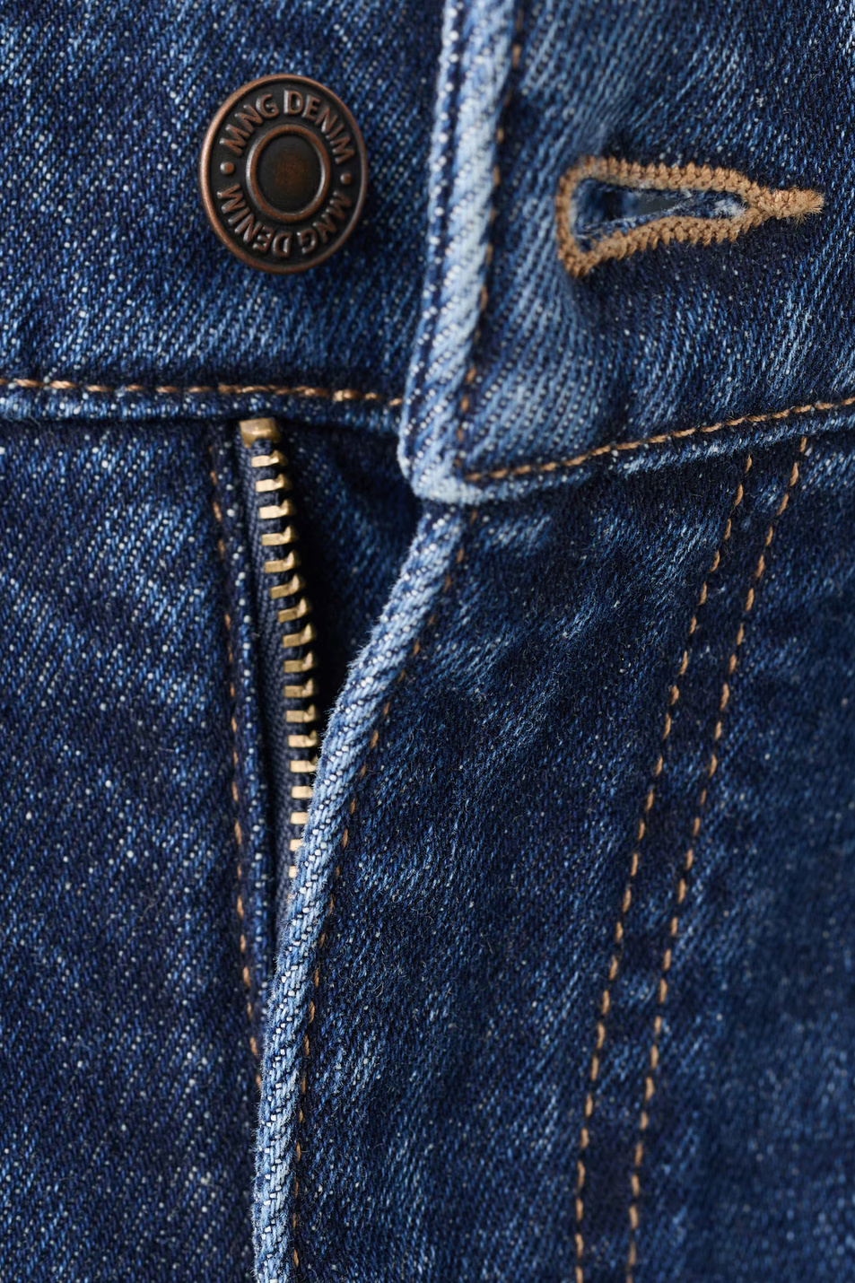 Мужской Mango Man Джинсы BEN зауженного кроя (цвет ), артикул 27061190 | Фото 5