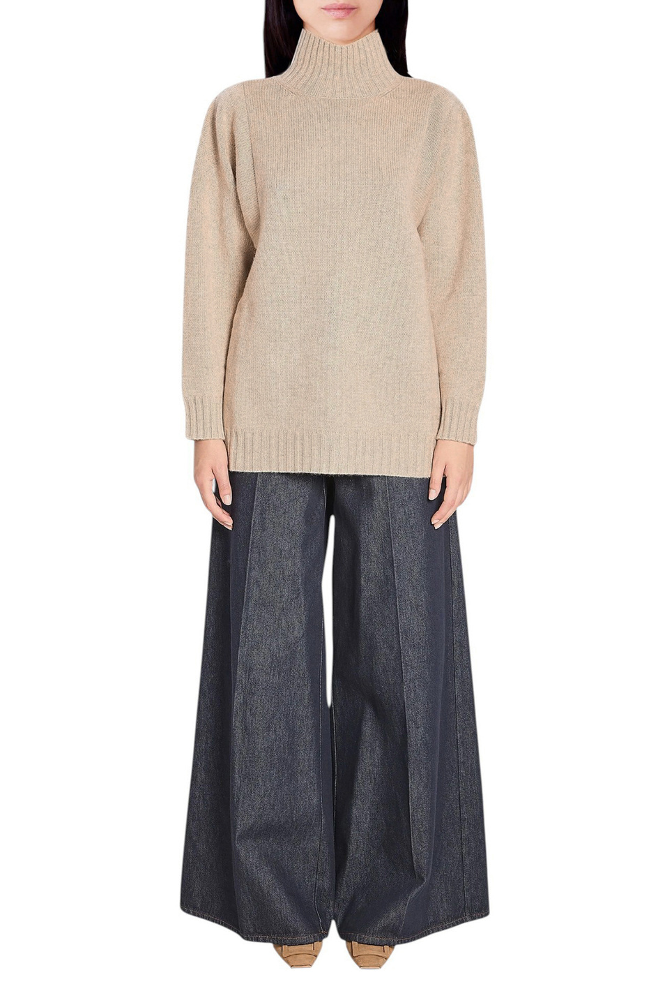 Женский Max Mara Свитер ACETI из кашемира (цвет ), артикул 2521366022 | Фото 3
