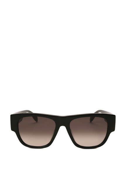 Солнцезащитные очки Alexander McQueen AM0328S|Основной цвет:Черный|Артикул:AM0328S | Фото 2
