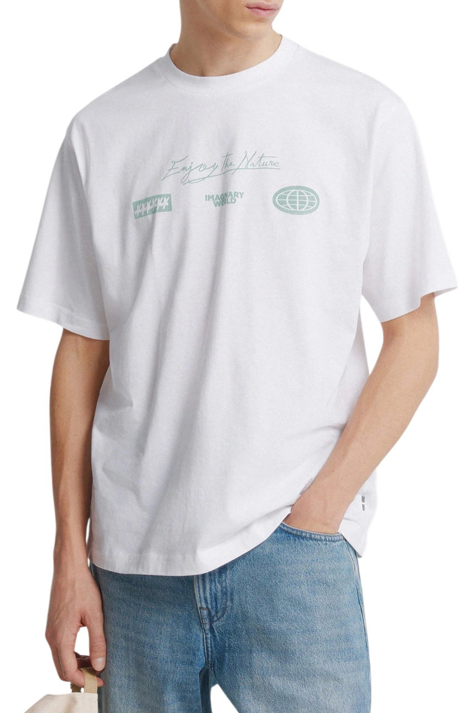 Мужской Springfield Футболка из хлопка (цвет ), артикул 0243381 | Фото 1