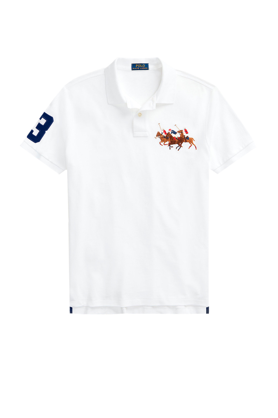 Мужской Polo Ralph Lauren Футболка поло из натурального хлопка (цвет ), артикул 710814437002 | Фото 1