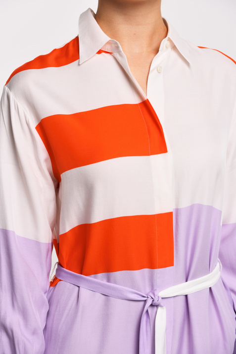 BOSS Платье-рубашка из смеси вискозы и шелка ( цвет), артикул 50425527 | Фото 2