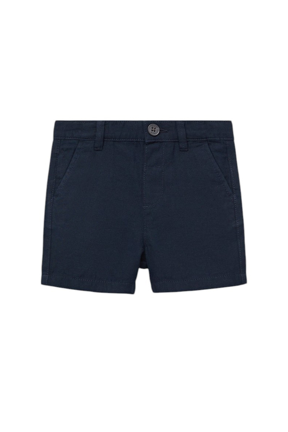 Малышам мальчикам Mango Kids Шорты CALATEAB однотонные (цвет ), артикул 87034405 | Фото 1