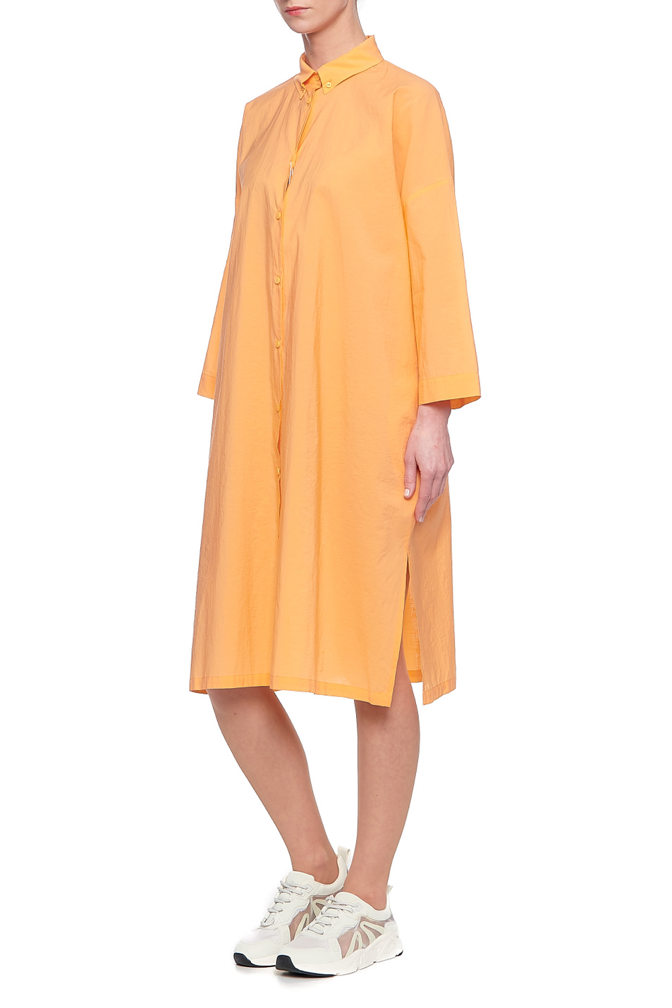 Max Mara Платье-рубашка BIBO из смесового хлопка (цвет ), артикул 32210318 | Фото 2