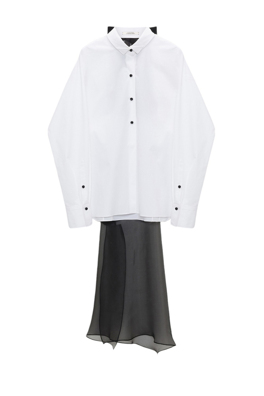 Блузка POPLIN POWER|Основной цвет:Белый|Артикул:748236 | Фото 1