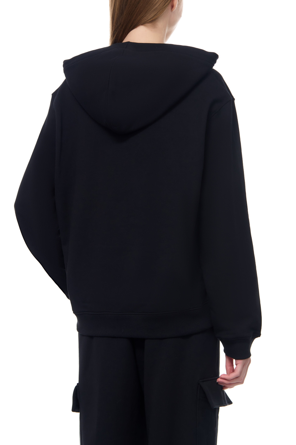 Женский Moschino Худи из натурального хлопка (цвет ), артикул A1707-5528 | Фото 4