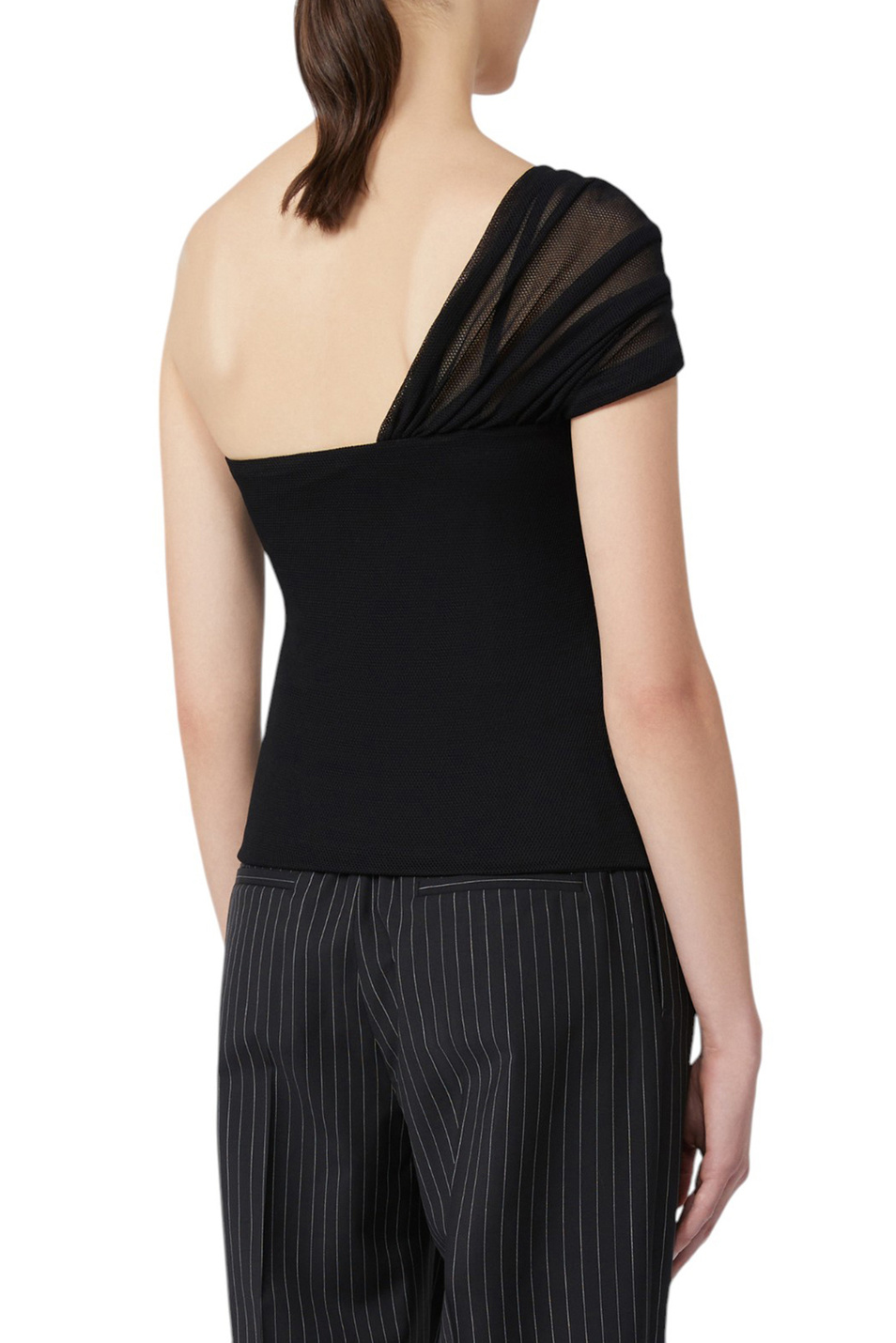 Женский Max Mara Топ BELLICO с асимметрией (цвет ), артикул 2521946021 | Фото 4