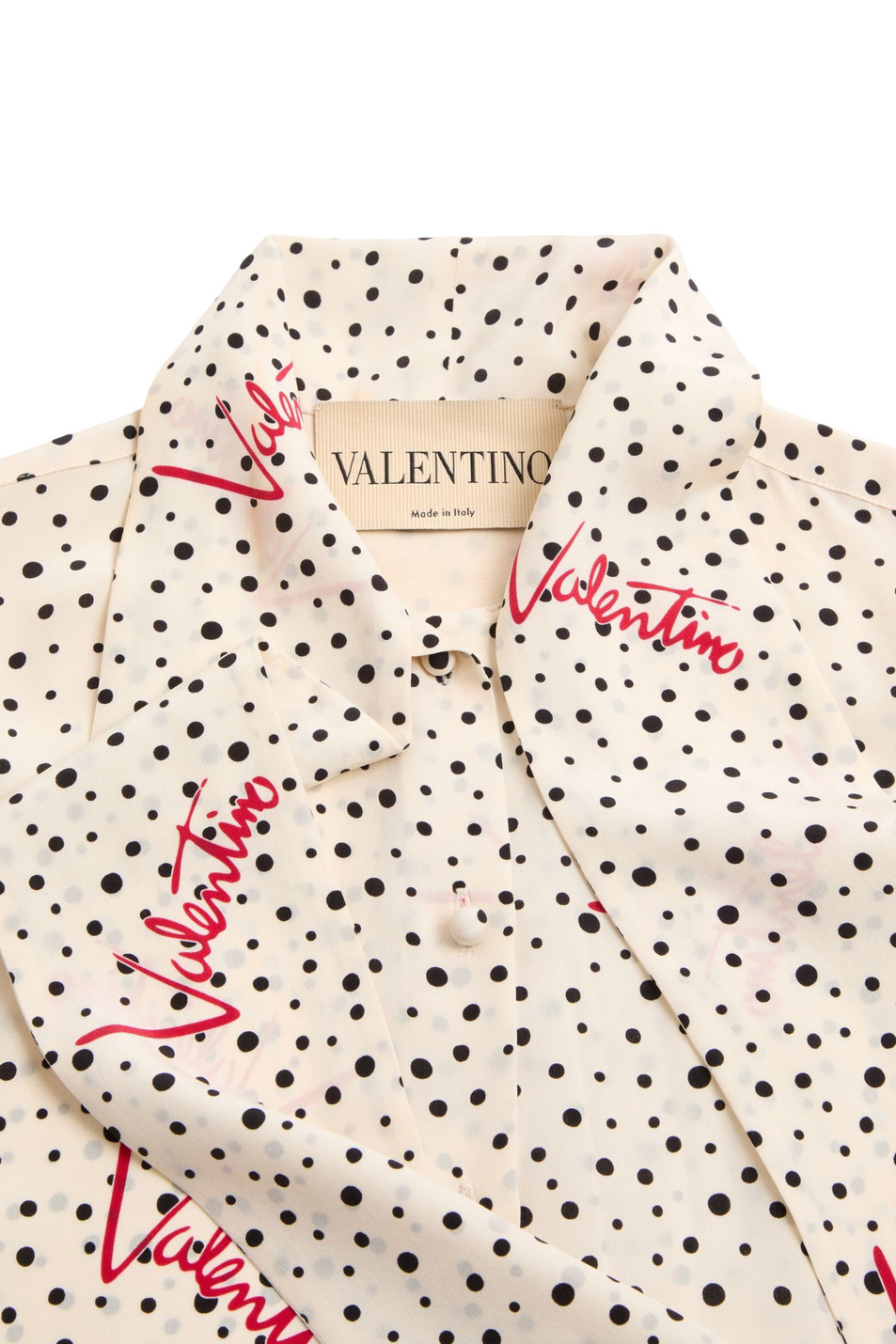 Женский Valentino Блузка из натурального шелка (цвет ), артикул 9B3AB8N0A9N | Фото 7