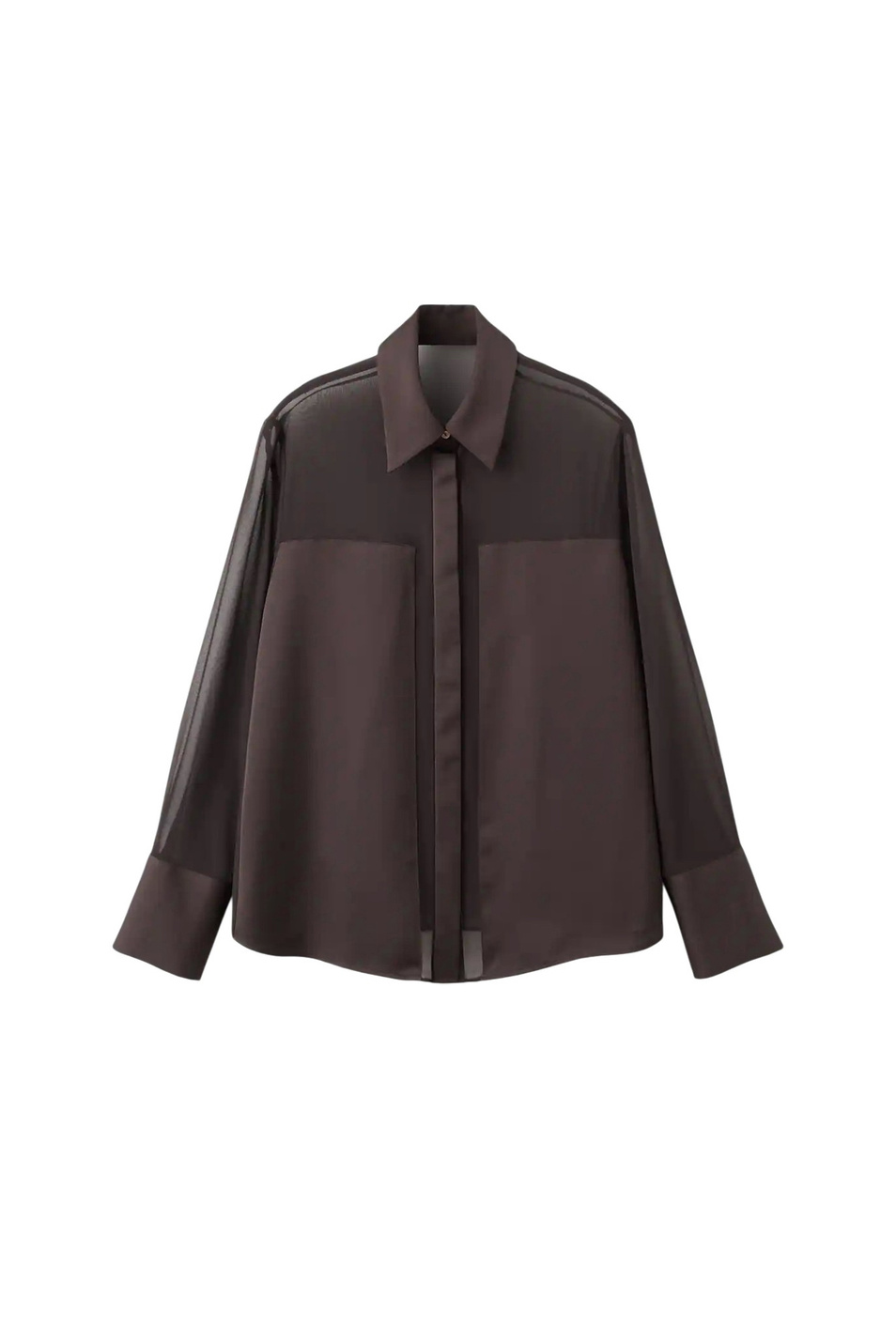 Женский Mango Блузка DOYLE полупрозрачная (цвет ), артикул 17049104 | Фото 1