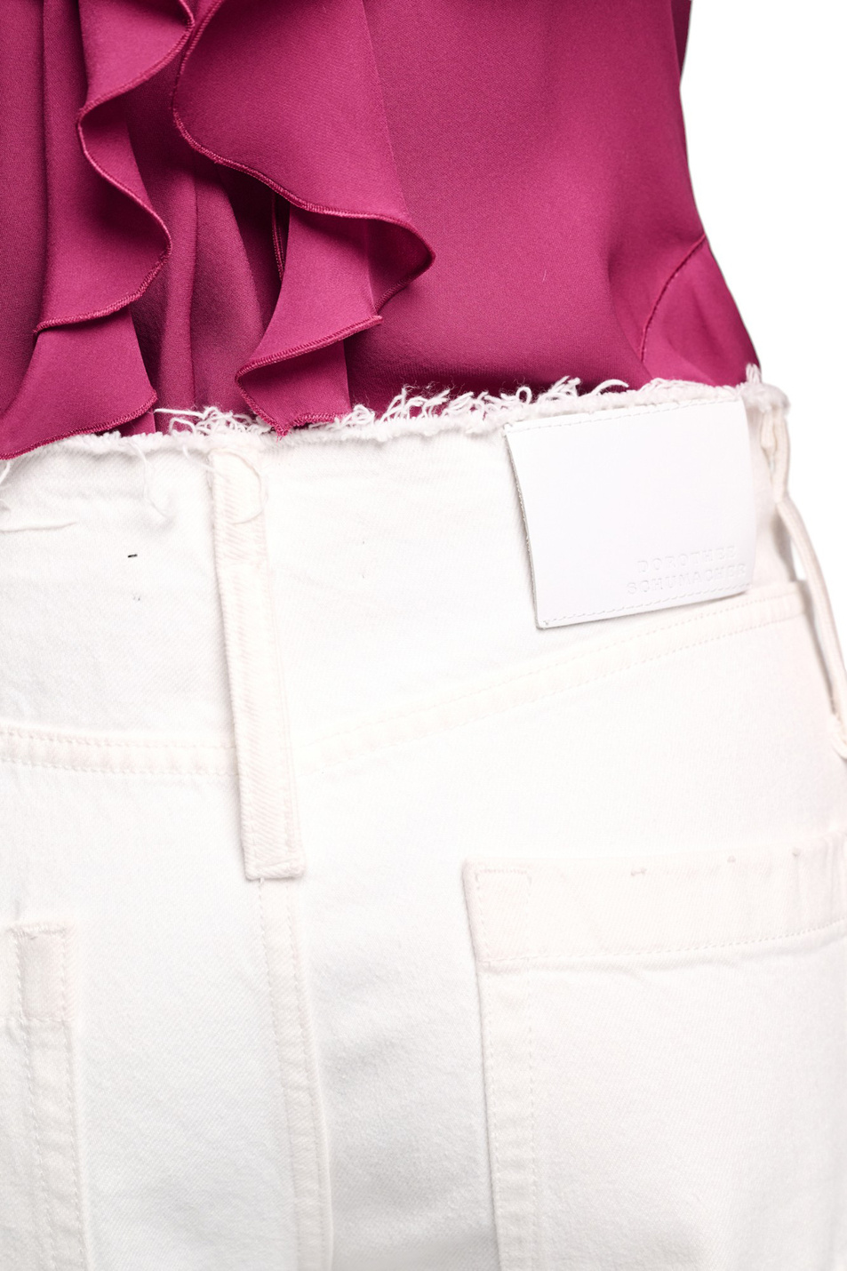 Женский Dorothee Schumacher Джинсы из хлопка (цвет ), артикул 945313 | Фото 6