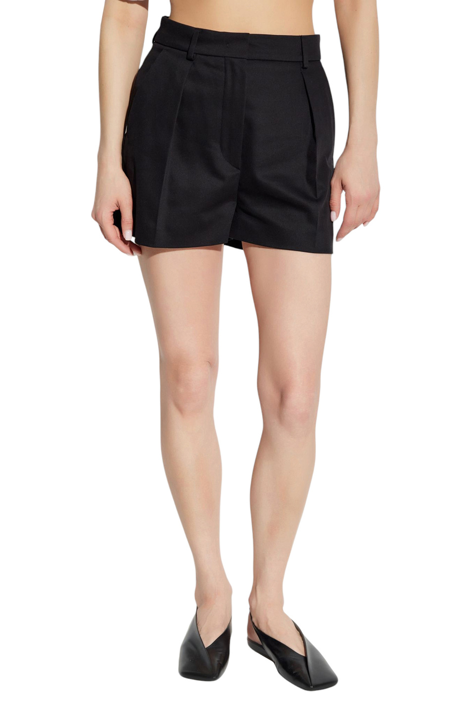Женский Sportmax Шорты UNICO12 из эластичного хлопка (цвет ), артикул 2512141022 | Фото 3