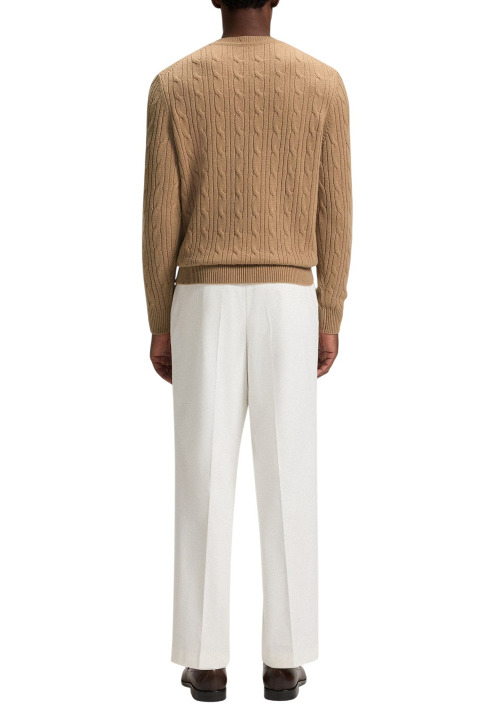 Мужской BOSS Джемпер Hetico из шерсти и кашемира (цвет ), артикул 50549975 | Фото 4