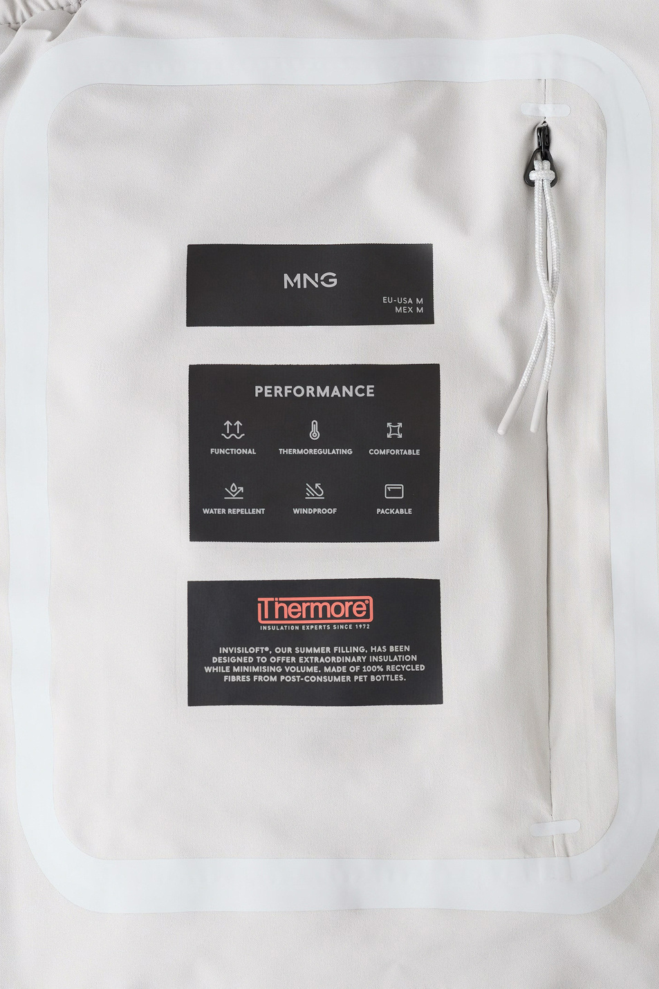 Мужской Mango Man Жилет ATLAST на молнии (цвет ), артикул 27064406 | Фото 6