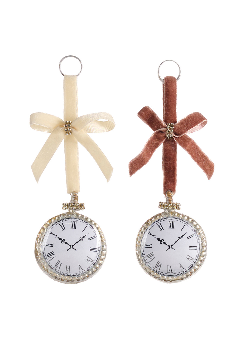 Елочная игрушка "Часы", 9 см|Основной цвет:Разноцветный Не имеет пола Goodwill Елочная игрушка "Часы", 9 см (цвет ), артикул J 59301 | Фото 1