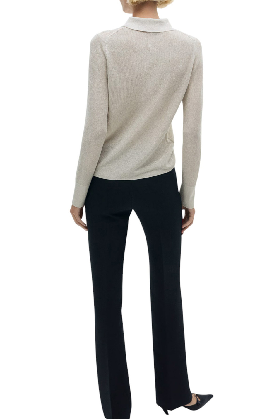 Женский Mango Кардиган KLING с люрексом (цвет ), артикул 77099056 | Фото 4