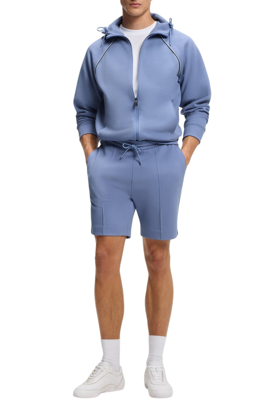 Мужской BOSS Шорты Join из смесового хлопка (цвет ), артикул 50561776 | Фото 2