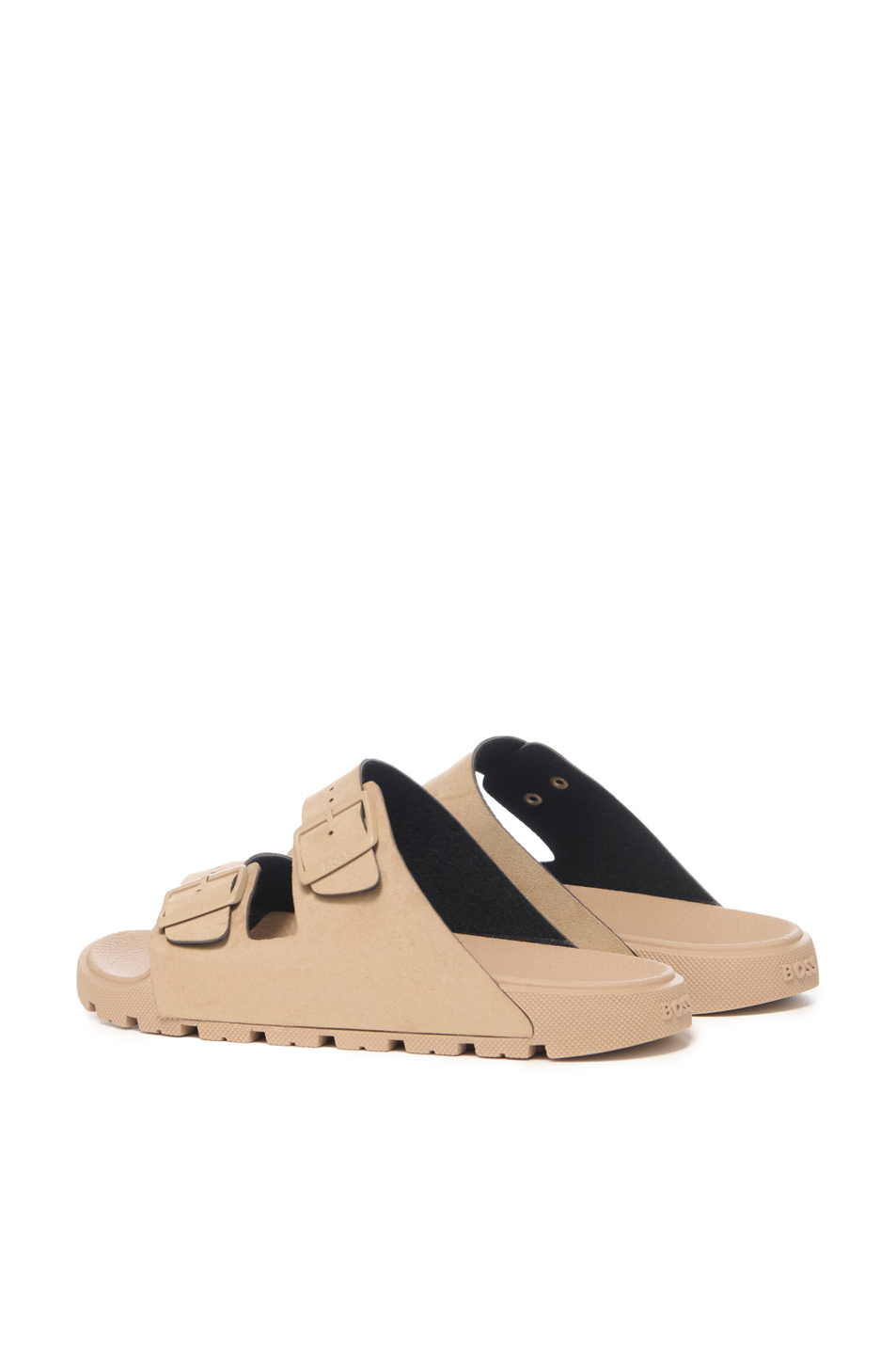 Мужской BOSS Шлепанцы Surfley из натуральной замши (цвет ), артикул 50563157 | Фото 3