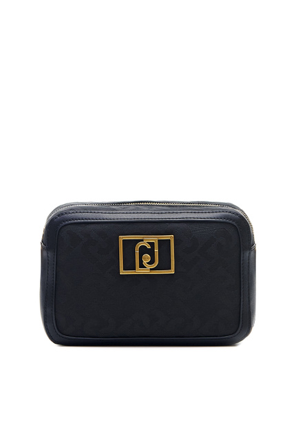 Текстильная сумка с металлическим логотипом|Основной цвет:Черный|Артикул:NA2036T6438 | Фото 1