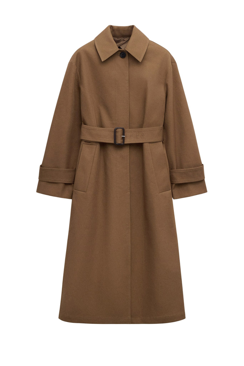 Женский Mango Тренч RIBO с поясом (цвет ), артикул 27054440 | Фото 1