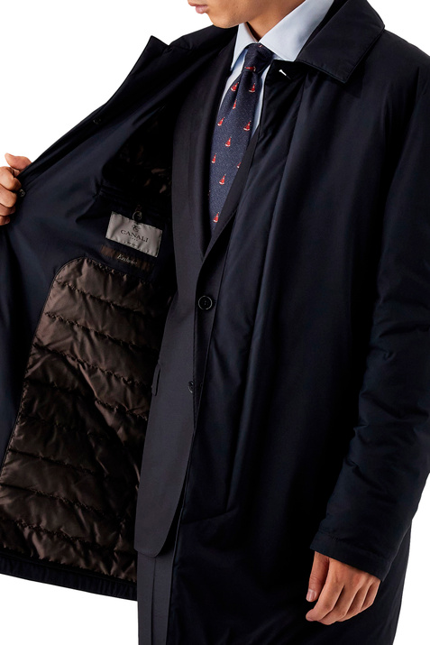 Canali Пальто на пуговицах с отложным воротником ( цвет), артикул O10389SX01937 | Фото 4