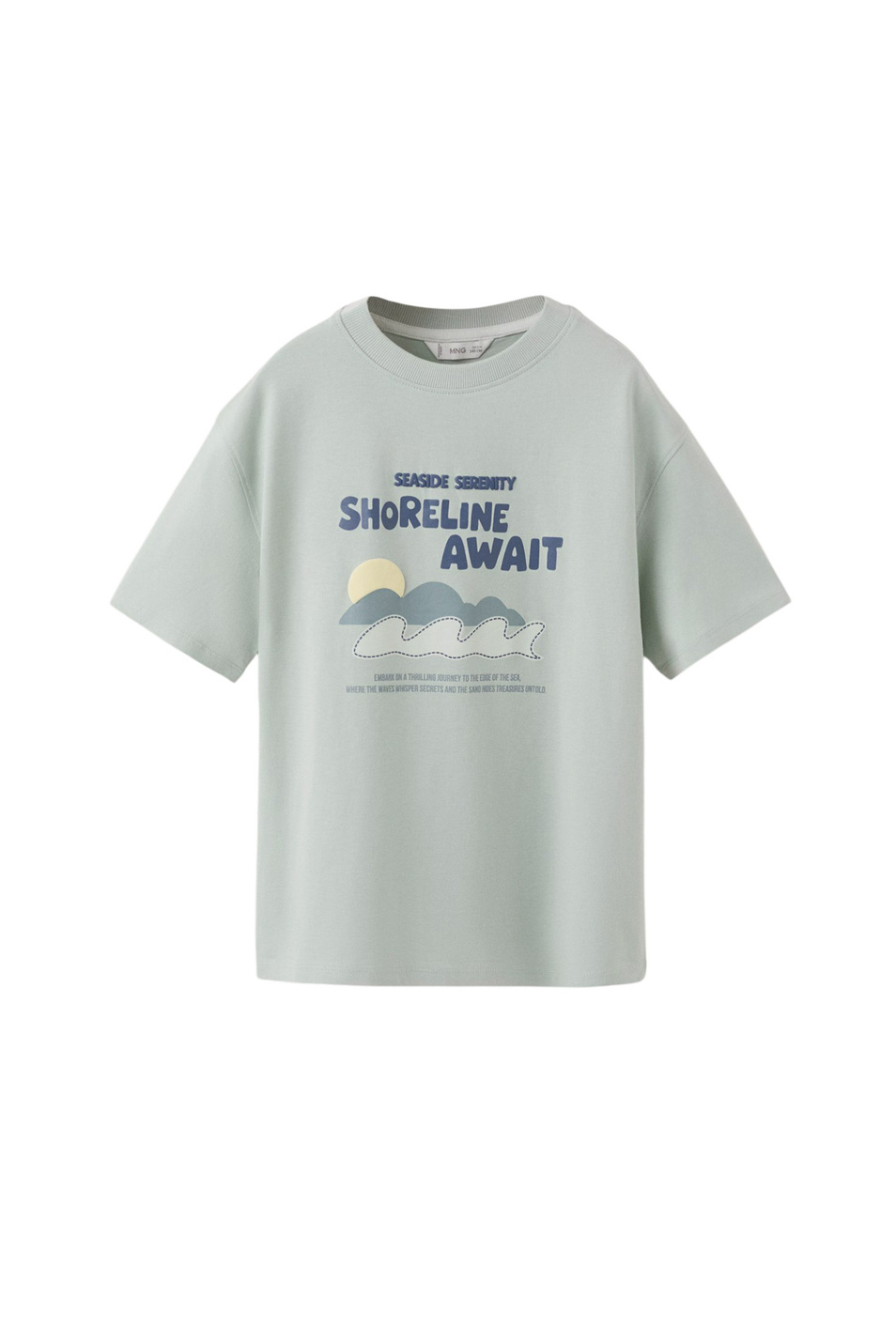 Мальчикам Mango Kids Футболка MRESORT с принтом (цвет ), артикул 27035962 | Фото 1