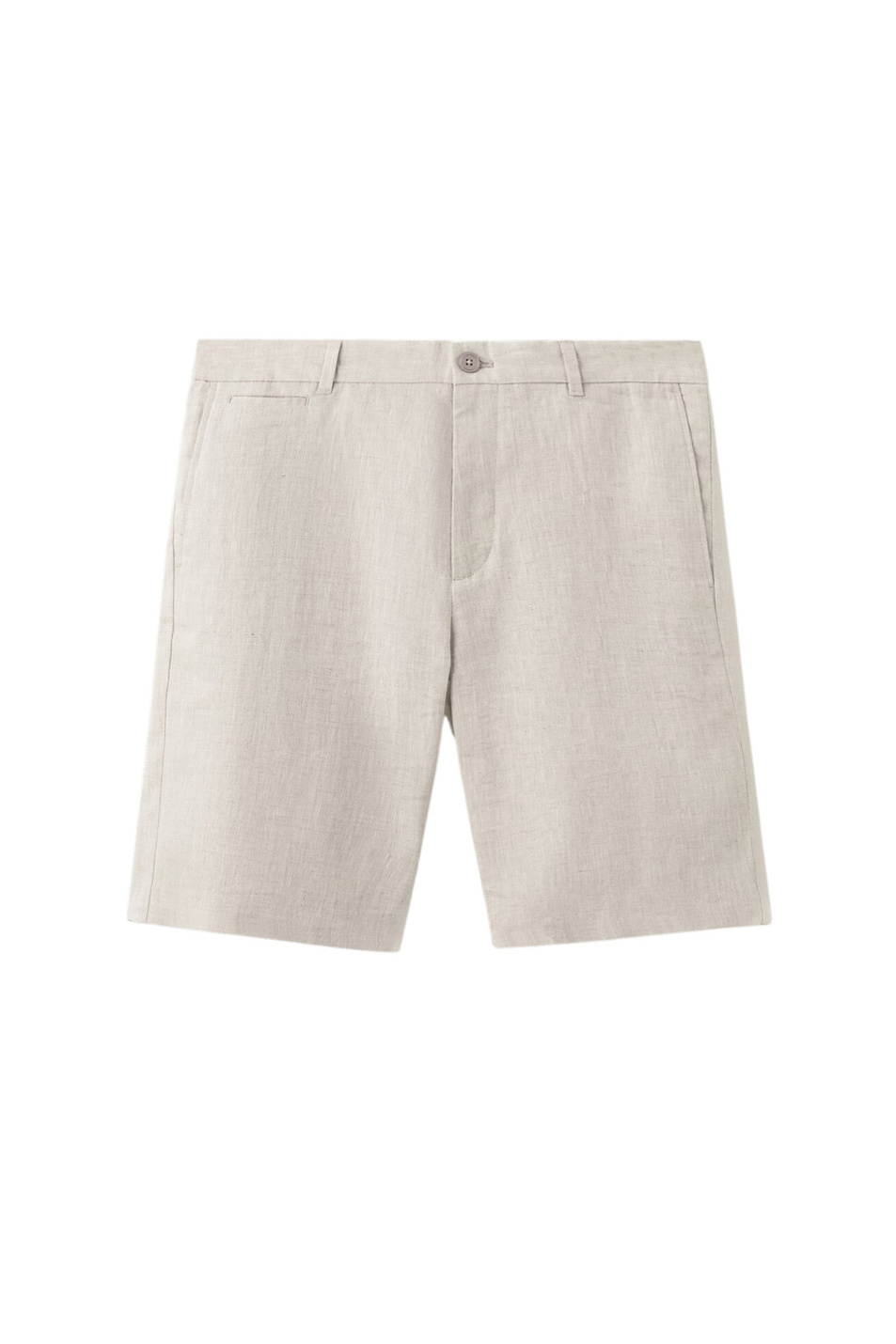 Мужской Mango Man Шорты CARP однотонные (цвет ), артикул 27066709 | Фото 1