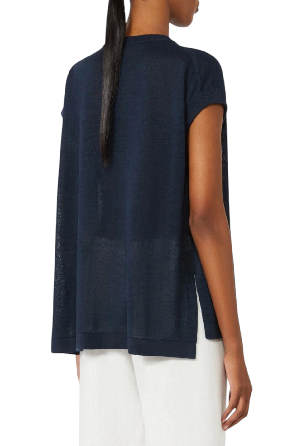 Женский Max Mara Джемпер GHIANDA изо льна (цвет ), артикул 2619351013 | Фото 4