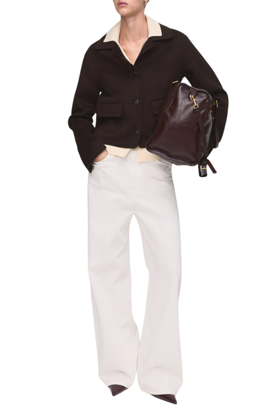 Женский Mango Куртка ALEX из смесовой шерсти (цвет ), артикул 17035790 | Фото 2