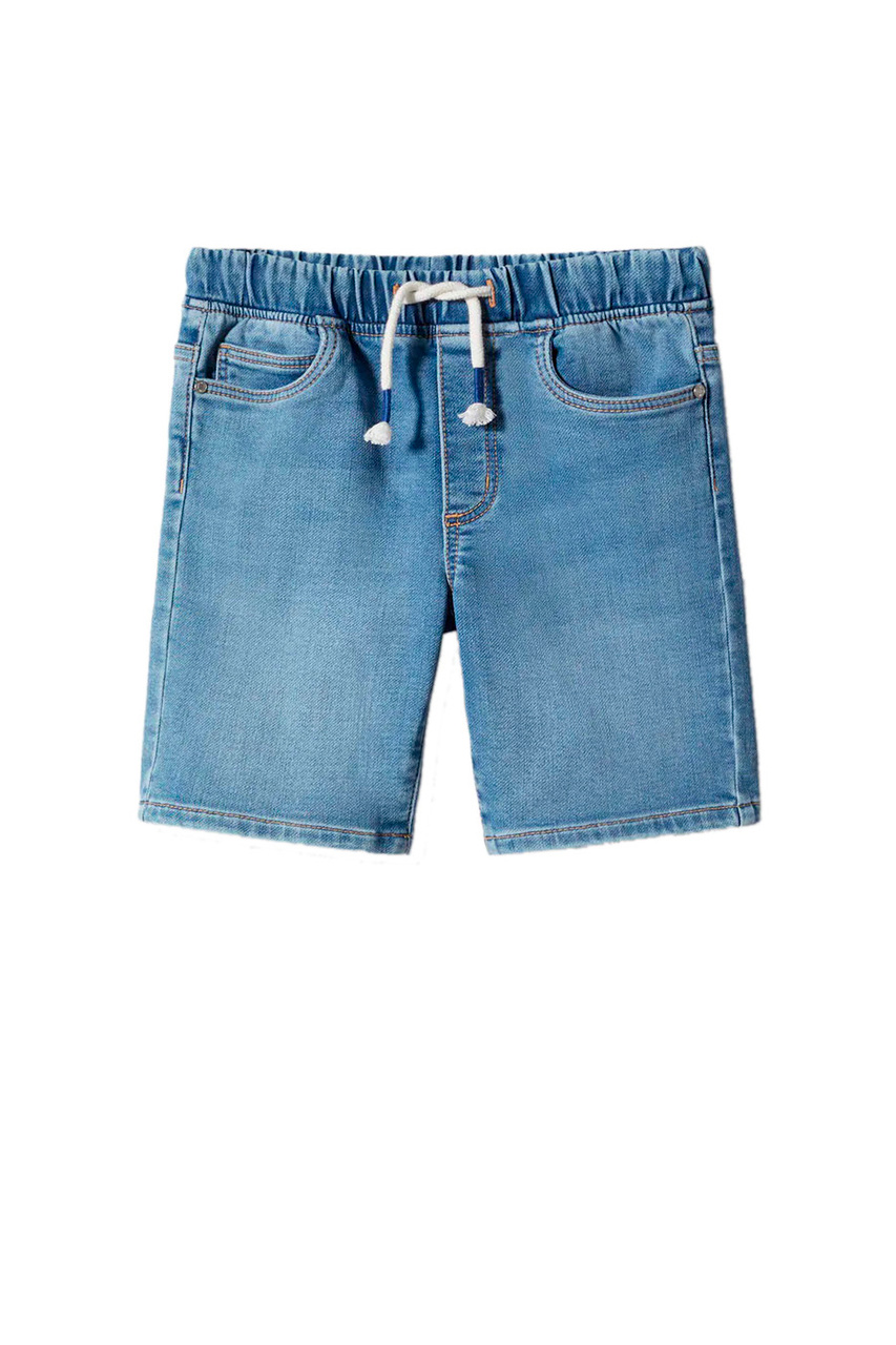 Джинсовые шорты COMFYS|Основной цвет:Синий|Артикул:47057877 | Фото 1