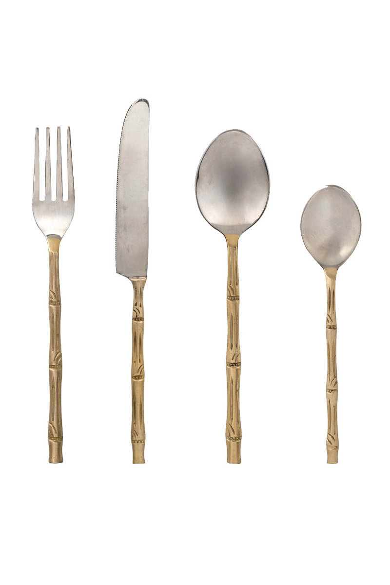 Не имеет пола Bitossi Набор столовых приборов Bamboo, 24 предмета (цвет ), артикул LTS02201 | Фото 1