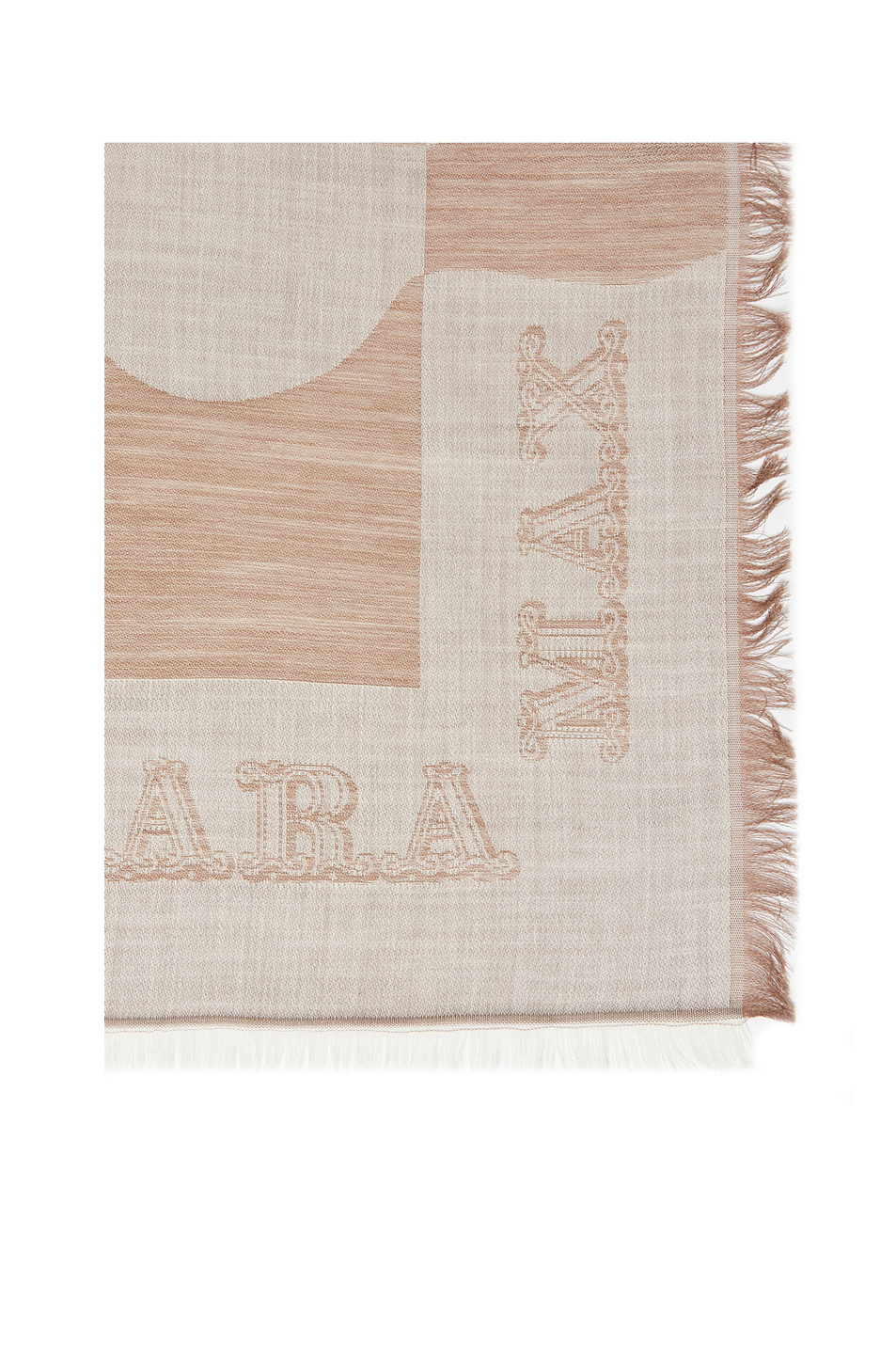 Женский Max Mara Палантин FABIA из шерсти с бахромой (цвет ), артикул 2345410236 | Фото 1