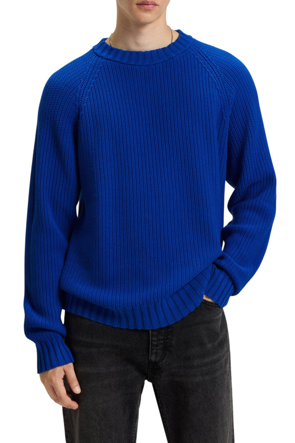 Мужской HUGO Свитер Sonnee из хлопка (цвет ), артикул 50551398 | Фото 3