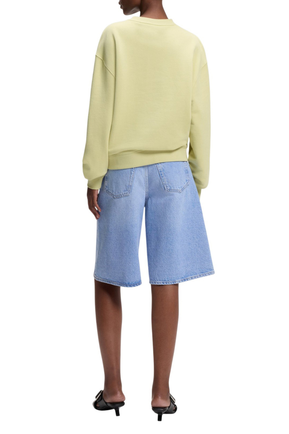 Женский HUGO Свитшот Deroxina с вышитым логотипом (цвет ), артикул 50561234 | Фото 4