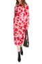 Max Mara Платье-рубашка RITA из чистого шелкового крепдешина (Красный цвет), артикул 62260629 | Фото 2