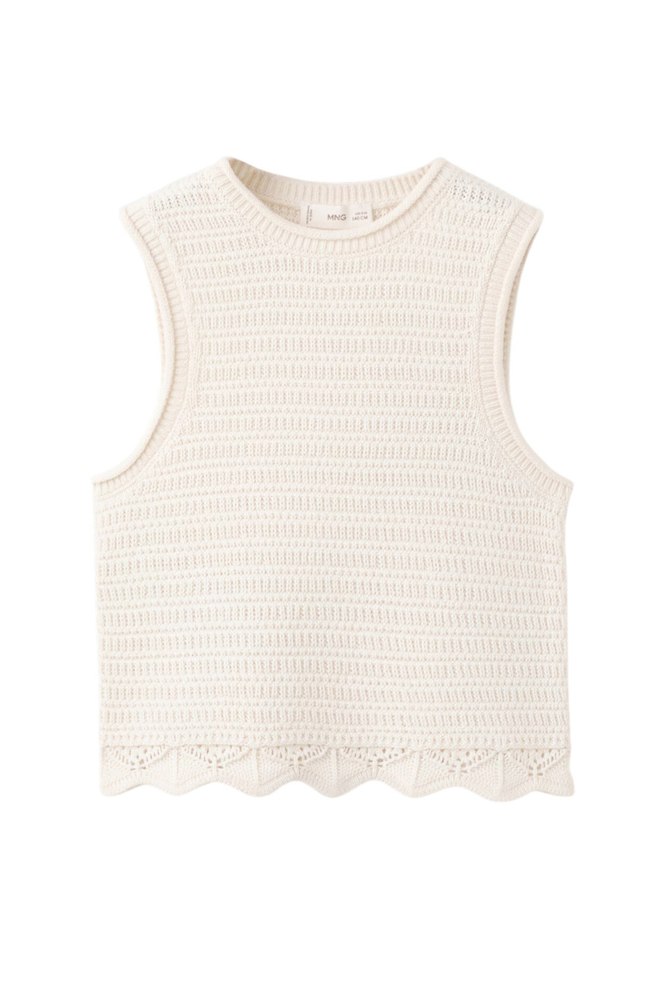 Девочкам Mango Kids Топ FARAH однотонный (цвет ), артикул 27076351 | Фото 1