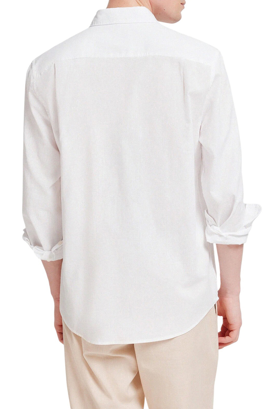 Мужской Springfield Рубашка из хлопка и льна (цвет ), артикул 0993388 | Фото 3