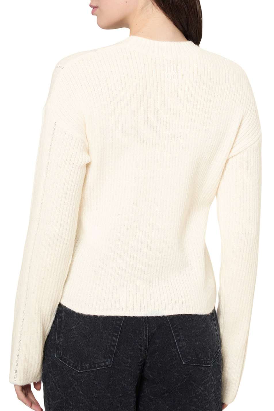 Женский HUGO Джемпер Sviktor со стразами (цвет ), артикул 50548259 | Фото 5