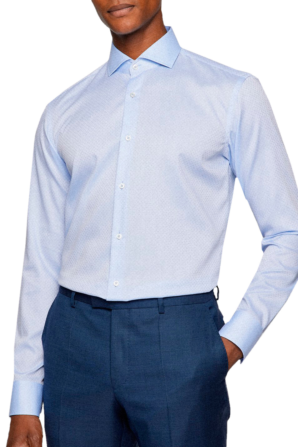 BOSS Рубашка прямого кроя с узором (цвет ), артикул 50473481 | Фото 3