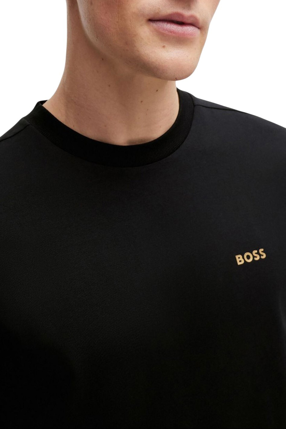 Мужской BOSS Футболка из эластичного хлопка (цвет ), артикул 50506373 | Фото 6