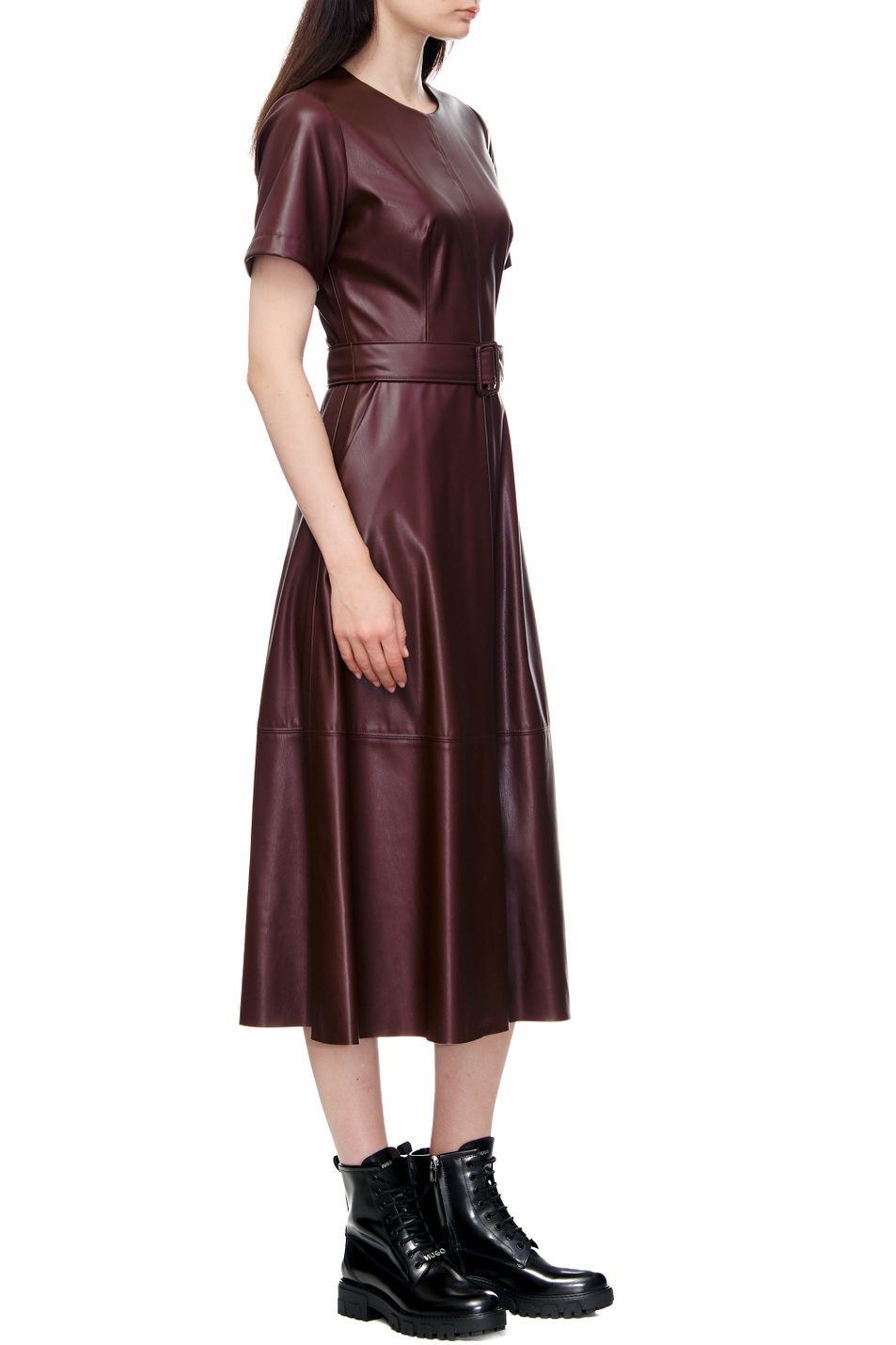 HUGO Платье из искусственной кожи (цвет ), артикул 50475797 | Фото 4