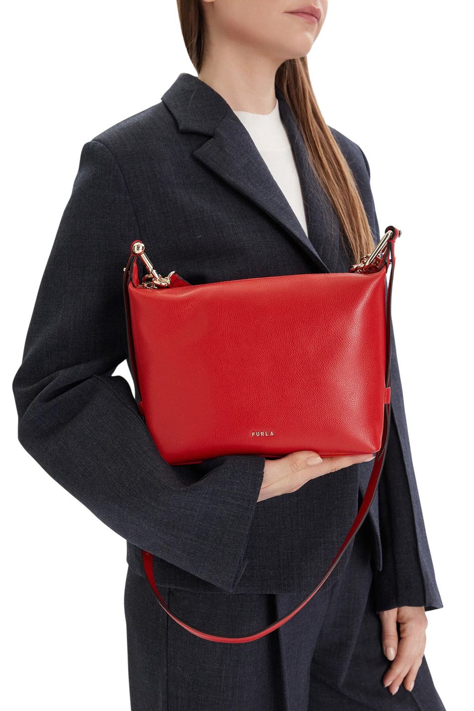 Женский Furla Сумка TONIE MINI из натуральной кожи (цвет ), артикул WE00877-A.0023 | Фото 5