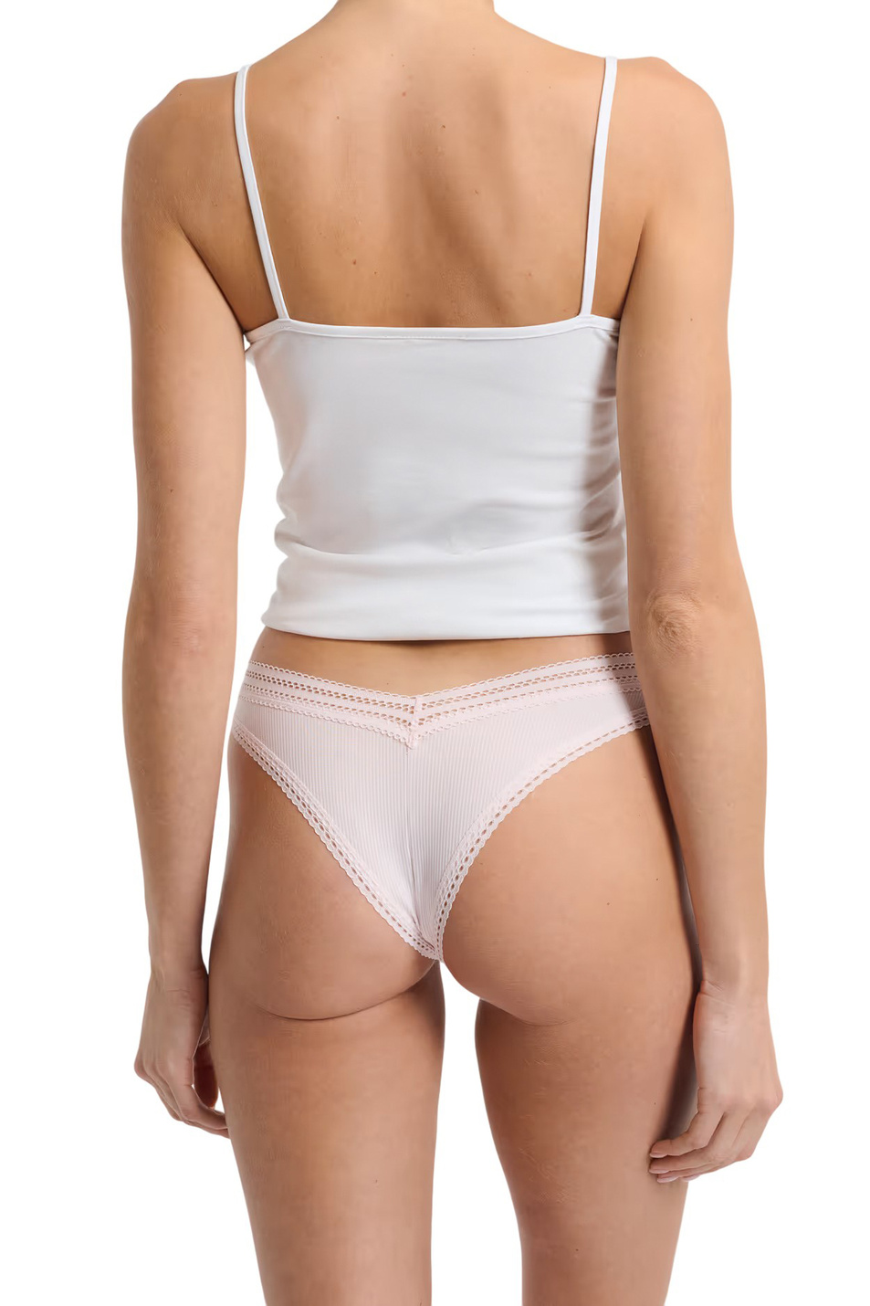 Женский Etam Трусы POWER с высокой посадкой и кружевной отделкой (цвет ), артикул 6524425 | Фото 2