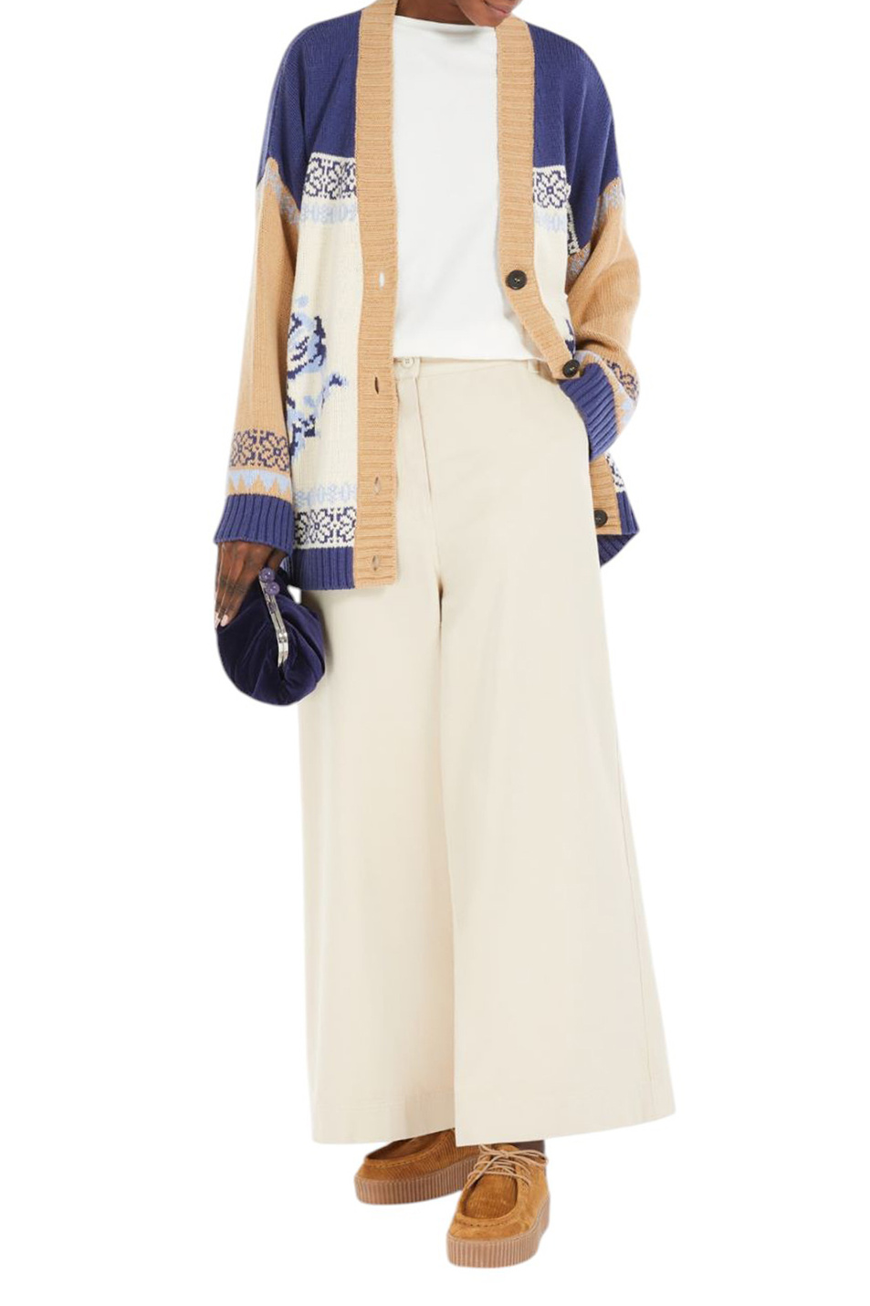 Женский Weekend Max Mara Футболка MULTIB из эластичного хлопка (цвет ), артикул 2515971011 | Фото 2