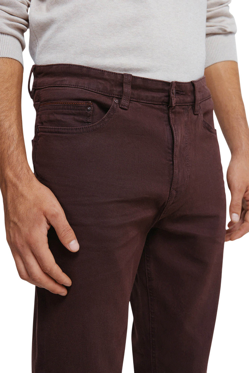 Мужской Springfield Брюки из эластичного хлопка (цвет ), артикул 0392816 | Фото 4