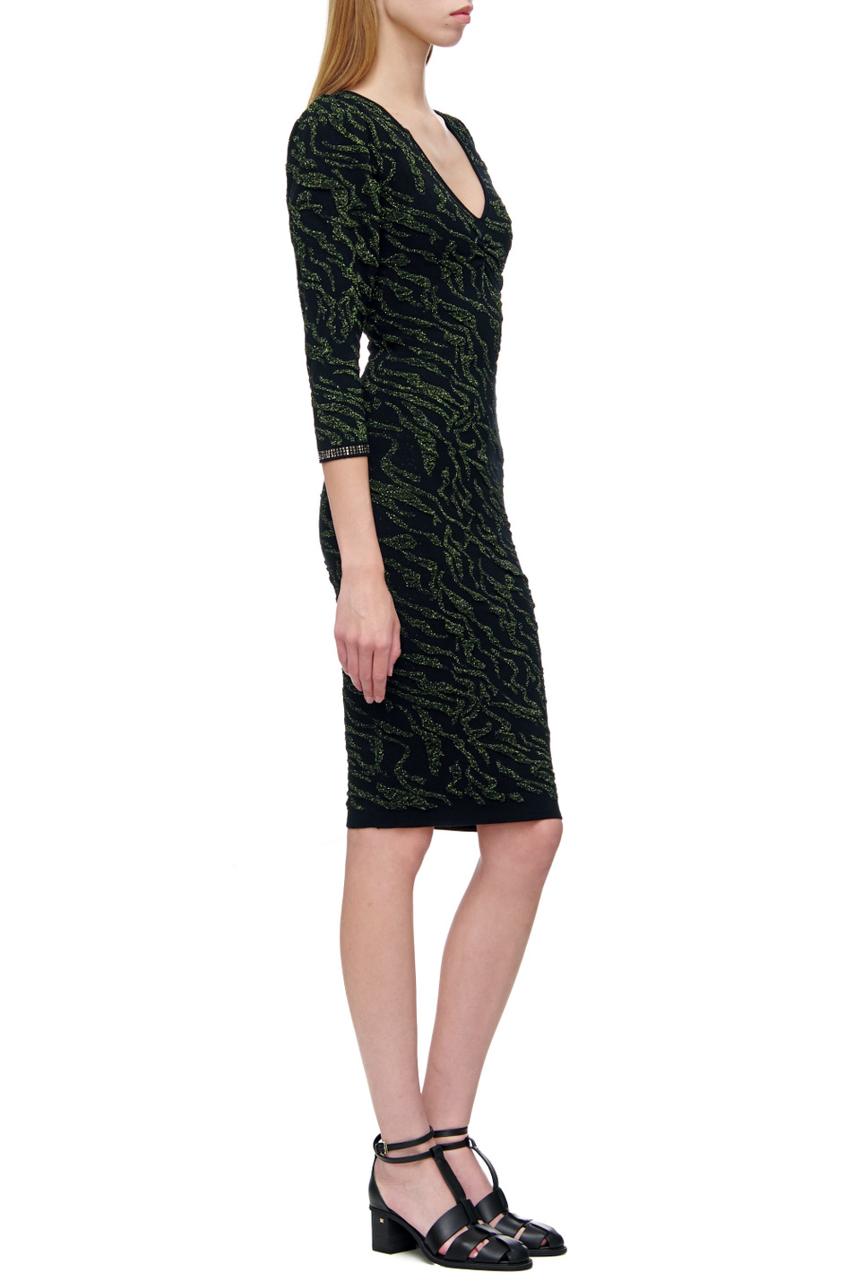 Женский Liu Jo Облегающее платье с глубоким вырезом (цвет ), артикул CF2097MA95H | Фото 4
