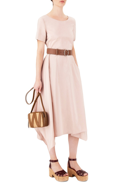 Платье MIA из тафты|Основной цвет:Розовый|Артикул:52212411 | Фото 2