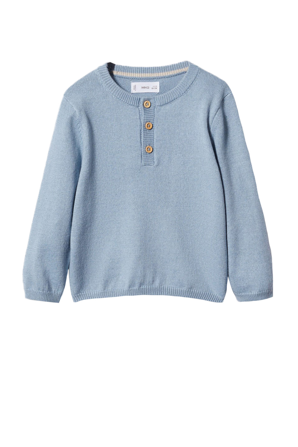 Мальчикам Mango Kids Джемпер DINGOB4 на пуговицах (цвет ), артикул 47055136 | Фото 1