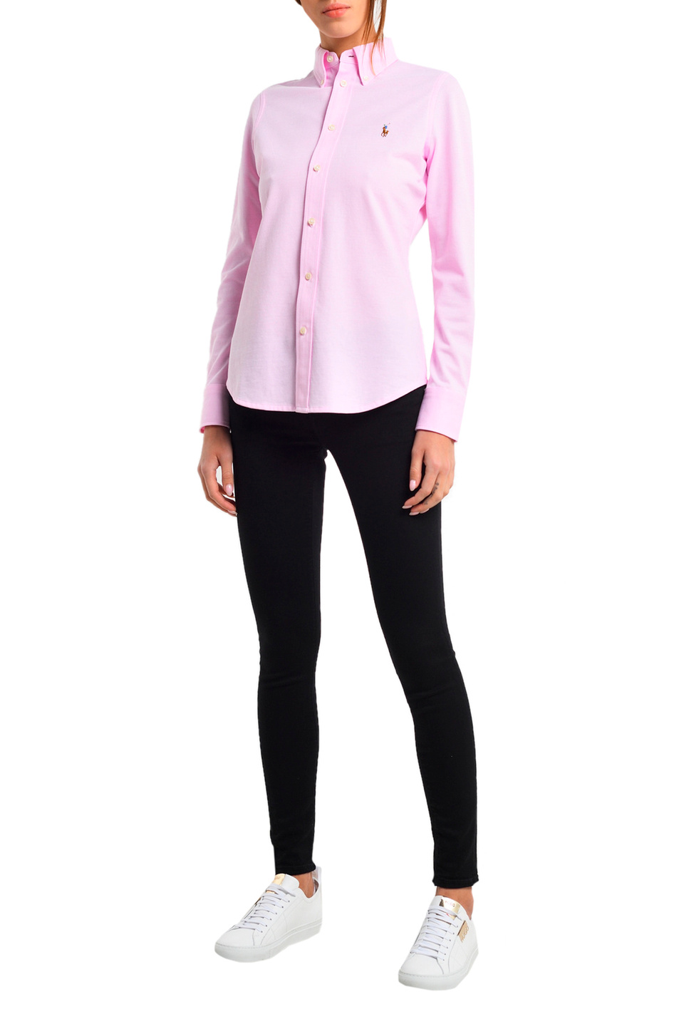 Женский Polo Ralph Lauren Рубашка из натурального хлопка (цвет ), артикул 211664427002 | Фото 2