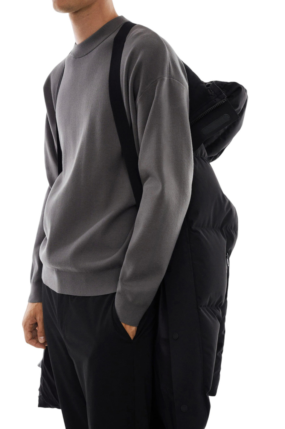 Мужской Mango Man Пальто стеганое OSLO с капюшоном (цвет ), артикул 57078263 | Фото 6